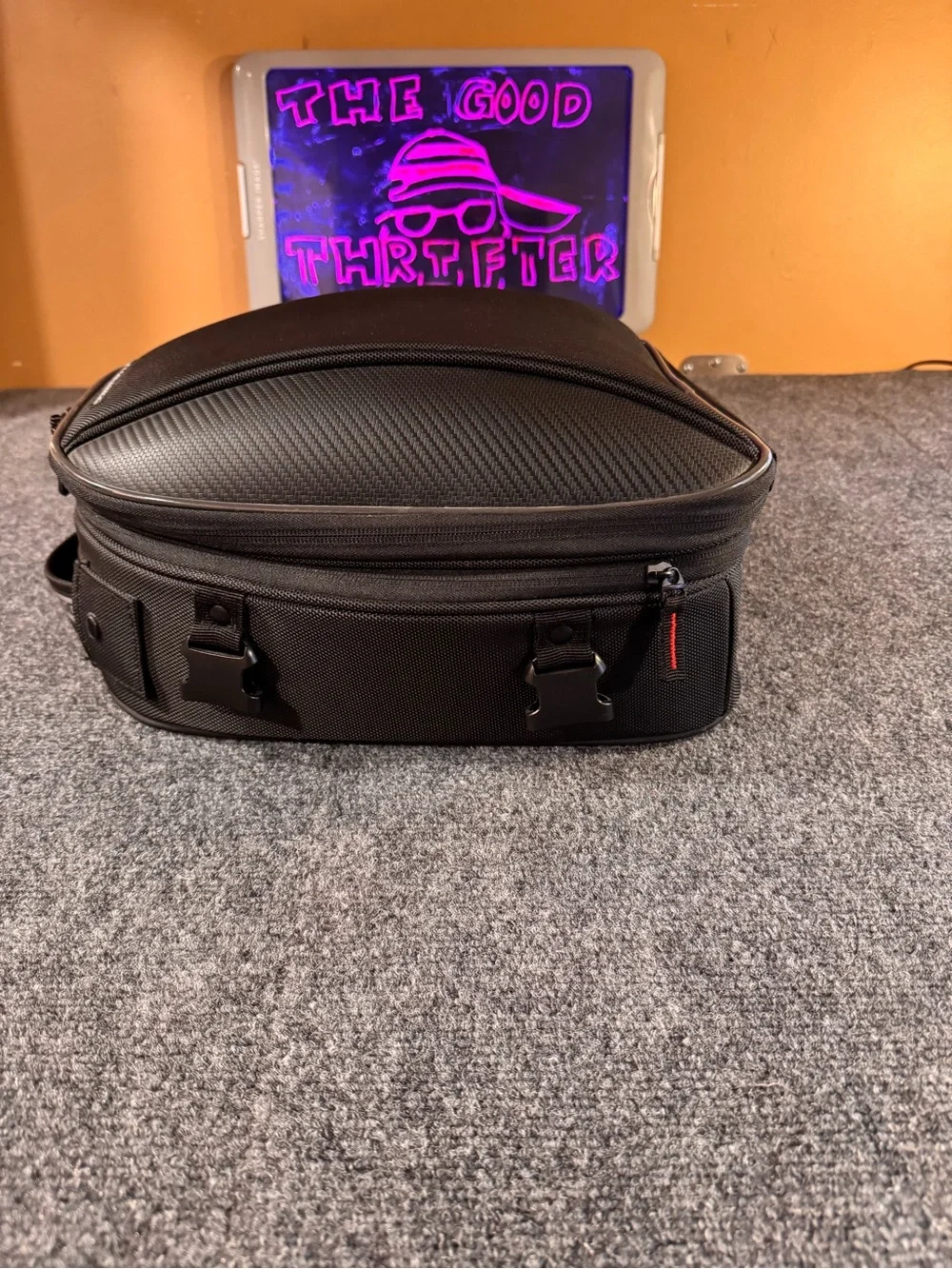Black NELSON - RIGG CL-1060-S2 UltraMax motorcycle overnight bag.